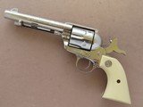 1969 Vintage 2nd Generation 5.5" Colt Single Action Army in .357 Magnum w/ Custom Engraving, Grips, and Nickel Plating SOLD - 25 of 25