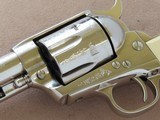 1969 Vintage 2nd Generation 5.5" Colt Single Action Army in .357 Magnum w/ Custom Engraving, Grips, and Nickel Plating SOLD - 5 of 25