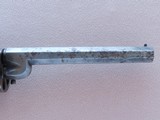 Circa 1845-50 Antique .42 Caliber British Bar-Hammer 6-Shot Revolver SOLD - 9 of 25