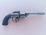 Circa 1845-50 Antique .42 Caliber British Bar-Hammer 6-Shot Revolver SOLD - 6 of 25
