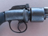 Circa 1845-50 Antique .42 Caliber British Bar-Hammer 6-Shot Revolver SOLD - 8 of 25