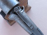 Circa 1845-50 Antique .42 Caliber British Bar-Hammer 6-Shot Revolver SOLD - 11 of 25