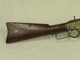 Antique 1887 Vintage Winchester Model 1873 Saddle Ring Carbine in .44-40 Caliber SOLD - 3 of 25