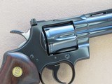 Colt Python .357 Magnum 6" barrel Royal Blue **Mfg. 1971** - 11 of 25