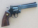 Colt Python .357 Magnum 6" barrel Royal Blue **Mfg. 1971** - 8 of 25