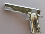 Colt Government MK IV Series 70 Commercial 1911 45 A.C.P. Bright Nickel **MFG. 1974** SOLD - 1 of 20