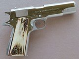 Colt Government MK IV Series 70 Commercial 1911 45 A.C.P. Bright Nickel **MFG. 1974** SOLD - 5 of 20