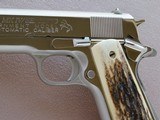 Colt Government MK IV Series 70 Commercial 1911 45 A.C.P. Bright Nickel **MFG. 1974** SOLD - 3 of 20