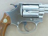 1976 Vintage Nickel 3" Smith & Wesson Model 36 "Chief's Special" in .38 Special w/ Box, Etc.
** Clean Example ** SOLD - 9 of 25