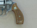 1976 Vintage Nickel 3" Smith & Wesson Model 36 "Chief's Special" in .38 Special w/ Box, Etc.
** Clean Example ** SOLD - 4 of 25