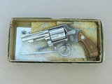 1976 Vintage Nickel 3" Smith & Wesson Model 36 "Chief's Special" in .38 Special w/ Box, Etc.
** Clean Example ** SOLD - 2 of 25
