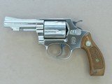 1976 Vintage Nickel 3" Smith & Wesson Model 36 "Chief's Special" in .38 Special w/ Box, Etc.
** Clean Example ** SOLD - 3 of 25