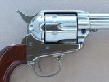 Nickel Uberti 1873 Cattleman New Model in .45 Colt w/ Original Box, Paperwork
** Beautiful Nickel Single Action ** SOLD - 8 of 24