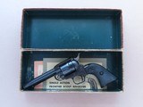 1959 Vintage Colt Single Action Frontier Scout Revolver in .22 Rimfire w/ Original Box, Manual, Warranty Card
** All-Original Scout ** SOLD - 2 of 25