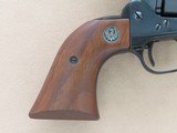 1972 Vintage 3-Screw Ruger "Old Model" Blackhawk Revolver in .30 Carbine w/ Bushnell Magnum Phantom 1.3X Scope SOLD - 3 of 25