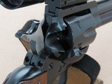 1972 Vintage 3-Screw Ruger "Old Model" Blackhawk Revolver in .30 Carbine w/ Bushnell Magnum Phantom 1.3X Scope SOLD - 23 of 25
