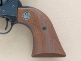 1972 Vintage 3-Screw Ruger "Old Model" Blackhawk Revolver in .30 Carbine w/ Bushnell Magnum Phantom 1.3X Scope SOLD - 9 of 25