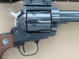 1972 Vintage 3-Screw Ruger "Old Model" Blackhawk Revolver in .30 Carbine w/ Bushnell Magnum Phantom 1.3X Scope SOLD - 4 of 25