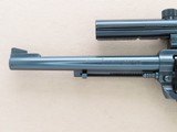 1972 Vintage 3-Screw Ruger "Old Model" Blackhawk Revolver in .30 Carbine w/ Bushnell Magnum Phantom 1.3X Scope SOLD - 11 of 25