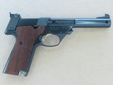 1967 to '68 Vintage High Standard Military Model 106 Supermatic Trophy .22 Pistol in Factory High-Gloss Trophy Blue
** Exceptional Example ** - 5 of 25