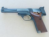 1967 to '68 Vintage High Standard Military Model 106 Supermatic Trophy .22 Pistol in Factory High-Gloss Trophy Blue
** Exceptional Example ** - 1 of 25