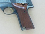 1967 to '68 Vintage High Standard Military Model 106 Supermatic Trophy .22 Pistol in Factory High-Gloss Trophy Blue
** Exceptional Example ** - 2 of 25