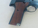 1967 to '68 Vintage High Standard Military Model 106 Supermatic Trophy .22 Pistol in Factory High-Gloss Trophy Blue
** Exceptional Example ** - 6 of 25