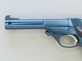 1967 to '68 Vintage High Standard Military Model 106 Supermatic Trophy .22 Pistol in Factory High-Gloss Trophy Blue
** Exceptional Example ** - 4 of 25