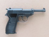 WW2 Late 1943 Production CYQ Spreewerke P-38 Pistol w/ Original Holster & Extra Mag
** Scarce Pistol With Factory Rejected Frame & Slide
** SOLD - 7 of 25