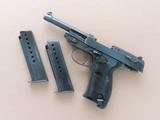 WW2 Late 1943 Production CYQ Spreewerke P-38 Pistol w/ Original Holster & Extra Mag
** Scarce Pistol With Factory Rejected Frame & Slide
** SOLD - 21 of 25