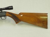 1961 Vintage Belgian Browning Auto Take-Down Rifle in .22 Short w/ Redfield 4X Rimfire Scope
** Beautiful & Scarce .22 Short Model ** - 9 of 25
