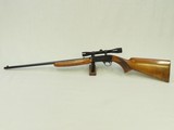 1961 Vintage Belgian Browning Auto Take-Down Rifle in .22 Short w/ Redfield 4X Rimfire Scope
** Beautiful & Scarce .22 Short Model ** - 6 of 25