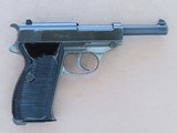 Rare WW2 German Last-Ditch "svw 45" Mauser P-38 Pistol in 9mm
** German Gray Phosphate/Blued Barrel ** REDUCED SOLD ** - 6 of 25