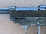 Rare WW2 German Last-Ditch "svw 45" Mauser P-38 Pistol in 9mm
** German Gray Phosphate/Blued Barrel ** REDUCED SOLD ** - 5 of 25