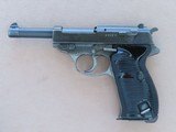 Rare WW2 German Last-Ditch "svw 45" Mauser P-38 Pistol in 9mm
** German Gray Phosphate/Blued Barrel ** REDUCED SOLD ** - 1 of 25