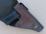 WW2 Nazi Occupation FN Browning Model 1922 .32 ACP Pistol in Dutch Military Holster
** Nice G.I. War Trophy ** SOLD - 25 of 25