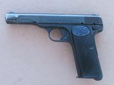 WW2 Nazi Occupation FN Browning Model 1922 .32 ACP Pistol in Dutch Military Holster
** Nice G.I. War Trophy ** SOLD - 2 of 25