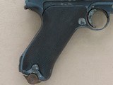 WW1 Vintage 1916 DWM Artillery Model Luger in 9mm Luger
** Very Nice Looking Original Finish Example ** - 6 of 25