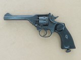 WW2 1943 Vintage Webley & Scott Mark IV Revolver in .38/200 Caliber
** Exceptional All-Original & Matching Example! ** SOLD - 1 of 25