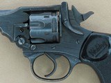 WW2 1943 Vintage Webley & Scott Mark IV Revolver in .38/200 Caliber
** Exceptional All-Original & Matching Example! ** SOLD - 3 of 25