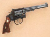 Smith & Wesson K-22 Masterpiece, Pre Model 17, Cal. .22 LR, 6 Inch Barrel, 1957 Vintage - 3 of 9