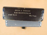 Smith & Wesson K-22 Masterpiece, Pre Model 17, Cal. .22 LR, 6 Inch Barrel, 1957 Vintage - 9 of 9