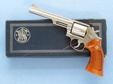 Smith & Wesson Model 66 Combat Magnum, Cal. .357 Magnum, Pinned 6 Inch Barrel, 1976-1977 Vintage SOLD - 8 of 13