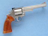 Smith & Wesson Model 66 Combat Magnum, Cal. .357 Magnum, Pinned 6 Inch Barrel, 1976-1977 Vintage SOLD - 3 of 13