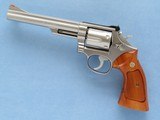 Smith & Wesson Model 66 Combat Magnum, Cal. .357 Magnum, Pinned 6 Inch Barrel, 1976-1977 Vintage SOLD - 2 of 13