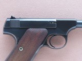 1942 Vintage Colt Woodsman .22 Caliber Semi-Automatic Pistol w/ 6 & 5/8ths" Barrel
** Clean All-Original Colt ** SOLD - 7 of 25