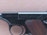 1942 Vintage Colt Woodsman .22 Caliber Semi-Automatic Pistol w/ 6 & 5/8ths" Barrel
** Clean All-Original Colt ** SOLD - 23 of 25