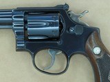 1951 Vintage 5-Screw Smith & Wesson K-38 Target Masterpiece Revolver
** Beautiful Factory Refinish on Dec. 1975 ** SOLD - 3 of 25