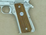 1975 Vintage Scarce Satin Nickel Colt Combat Commander in .38 Super
** Beautiful All-Original Example ** SOLD - 2 of 25