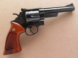 1979 Vintage Smith & Wesson Model 57 No Dash .41 Magnum blue 6" Barrel
**Pinned & Recessed** - 6 of 18